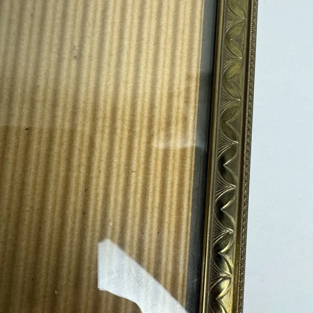 Vintage Metal Picture Frame 8